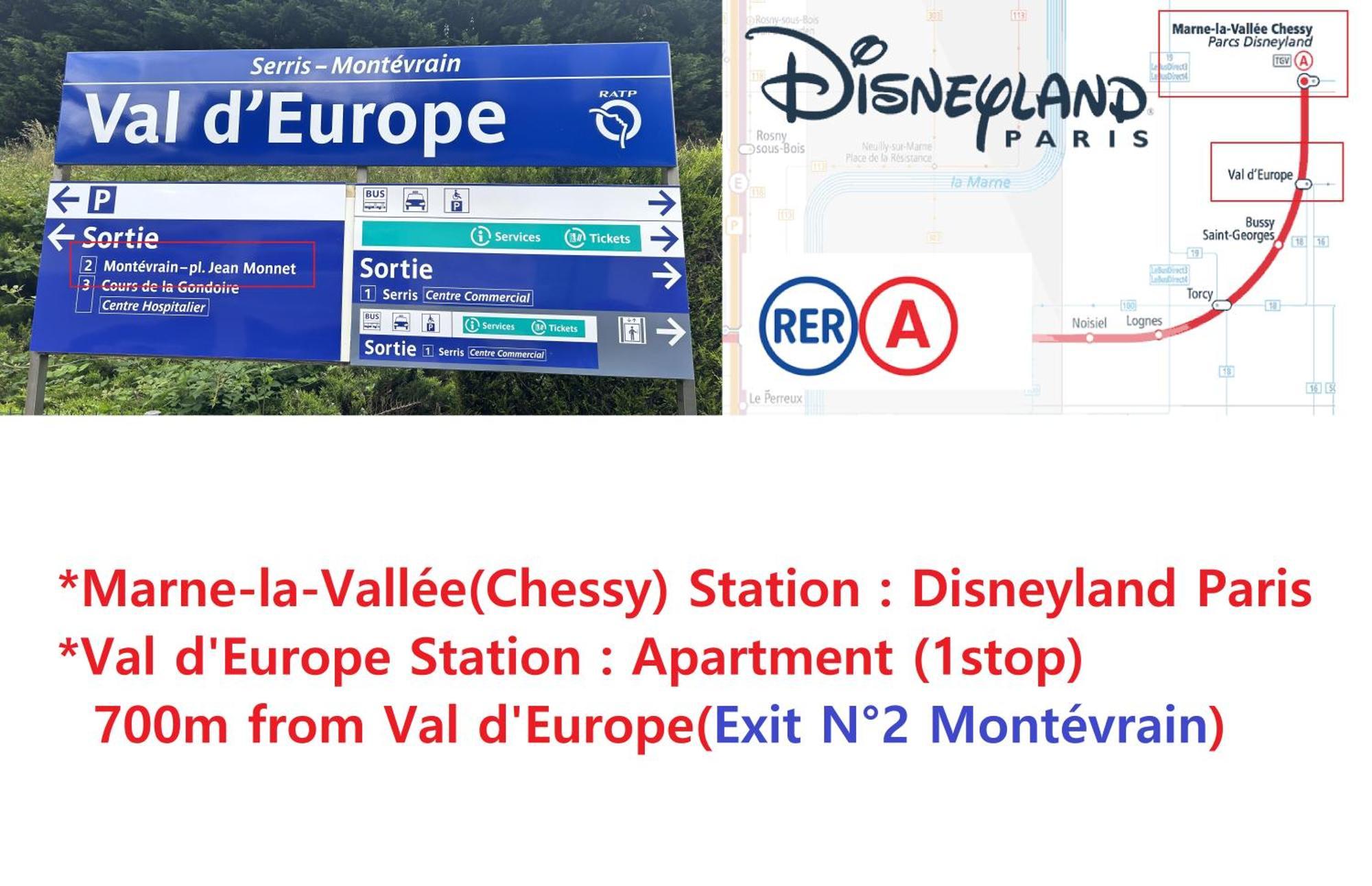 Cosy Apartment - Parking, Garden,10Mn From Disneyland! Montévrain Eksteriør bilde