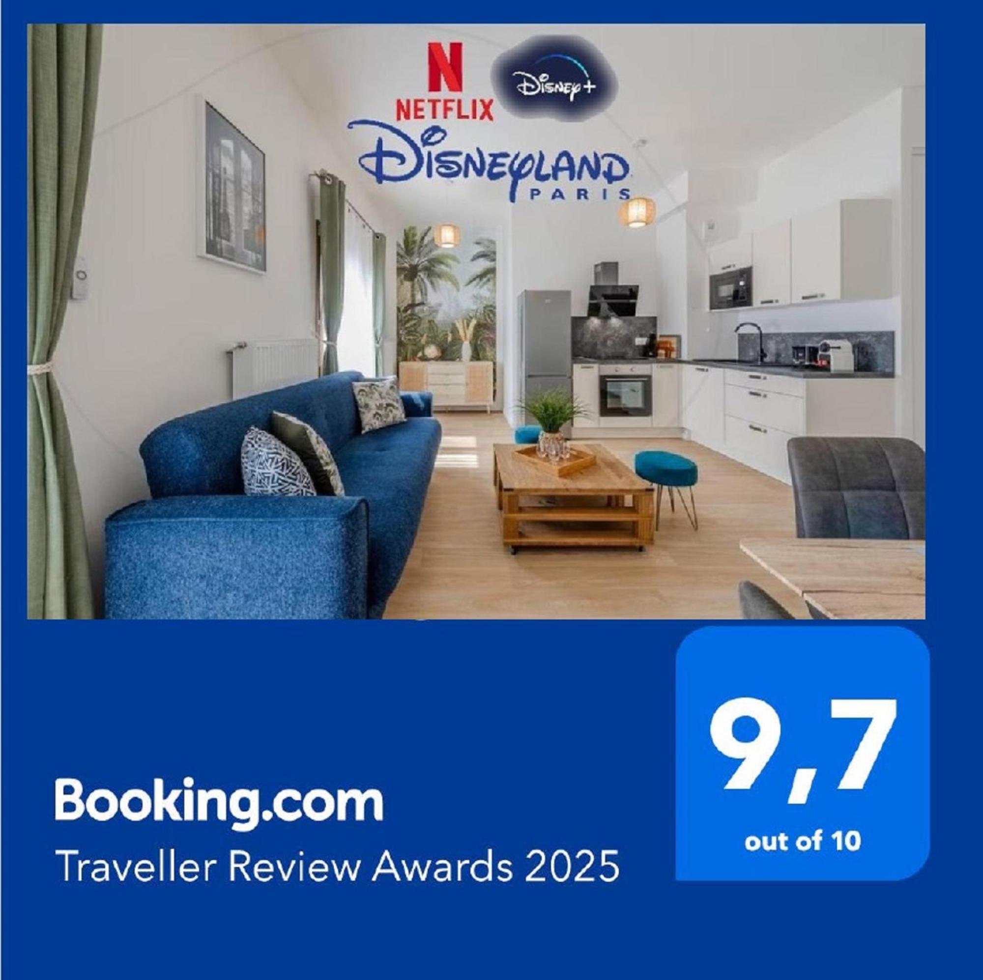 Cosy Apartment - Parking, Garden,10Mn From Disneyland! Montévrain Eksteriør bilde